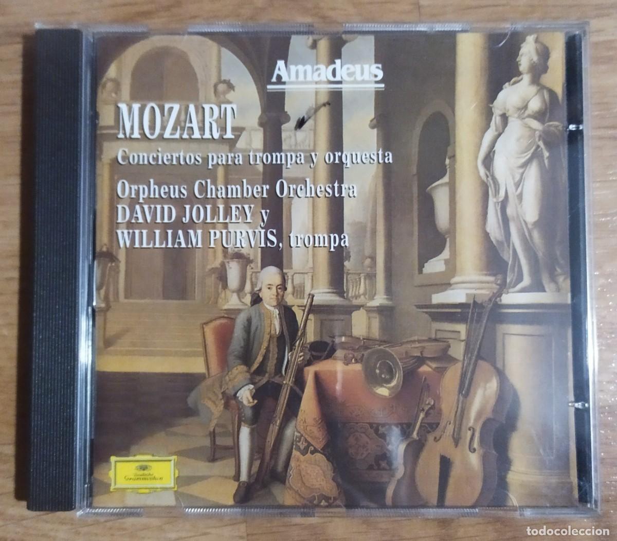 CDs de M&uacute;sica: CD MOZART CONCIERTOS PARA TROMPA Y ORQUESTA
