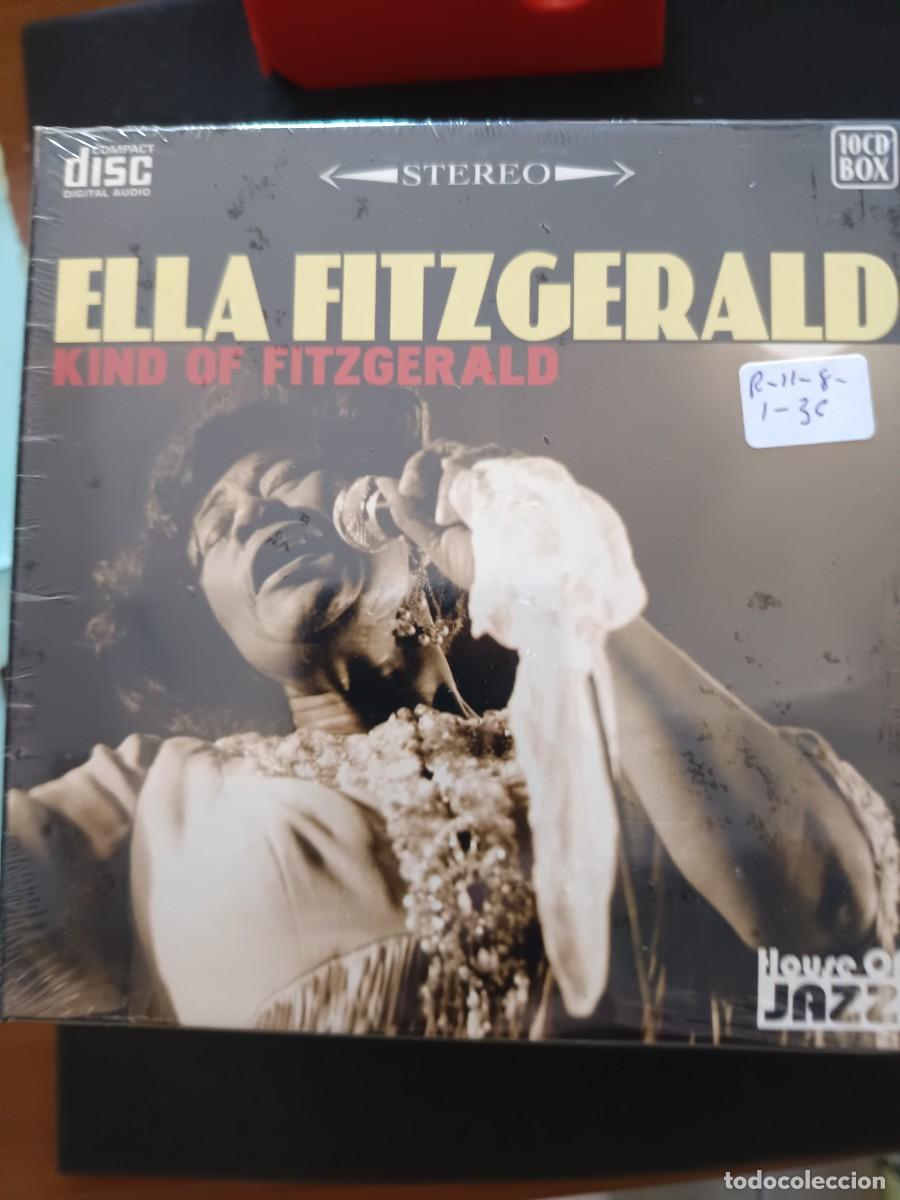 CD de M&uacute;sica: 10 CD BOX . ELLA FITZGERALD. KIND OF FITZGERALD. HOUSE OF JAZZ. 10 CD