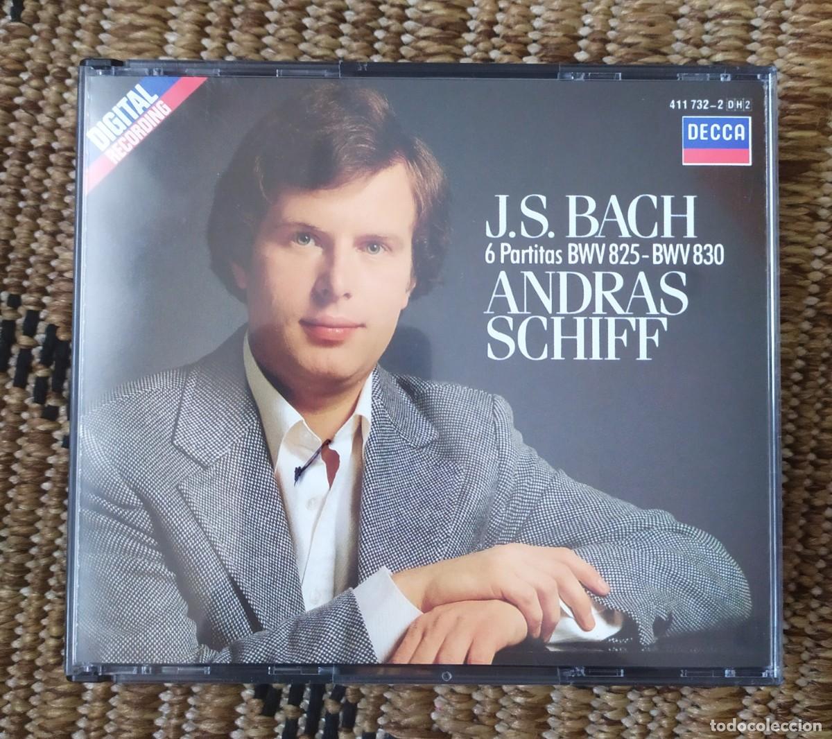 CDs de m&uacute;sica: CD BACH ANDRAS SCHIFF 6 PARTITAS - Foto 1