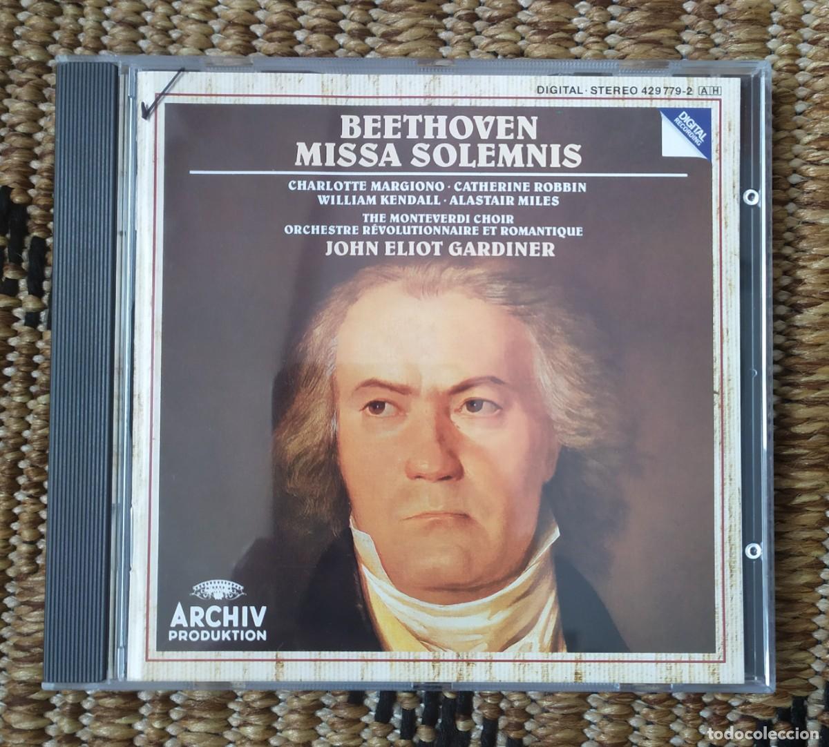 CDs de M&uacute;sica: CD BEETHOVEN - MISSA SOLEMNIS - JOHN ELIOT GARDINER