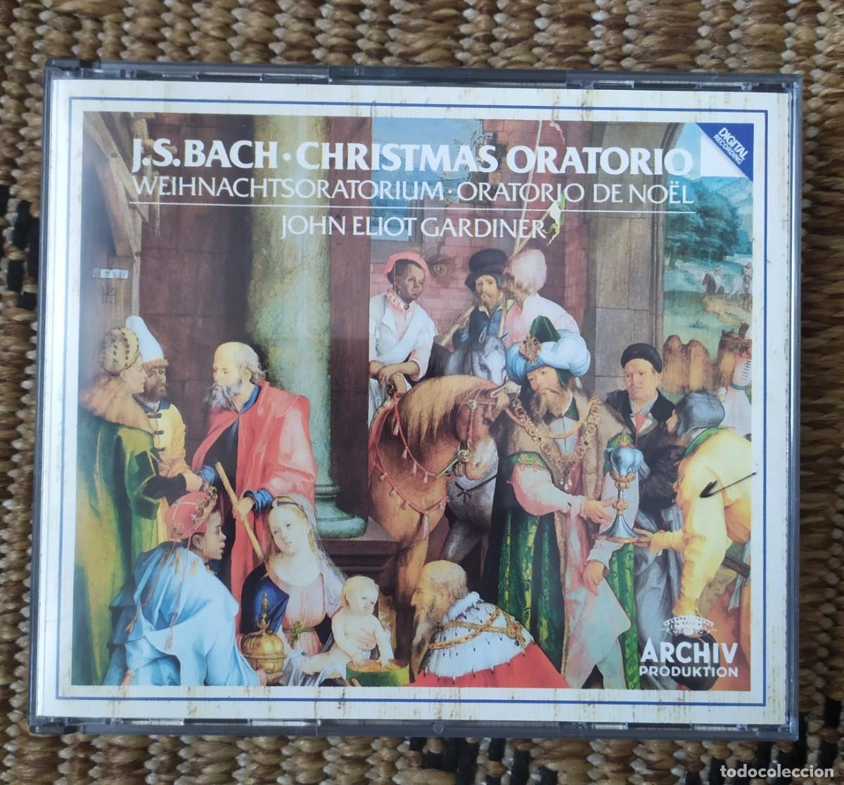 CDs de M&uacute;sica: CD BACH CHRISTMAS ORATORIO JOHN ELIOT GARDINER
