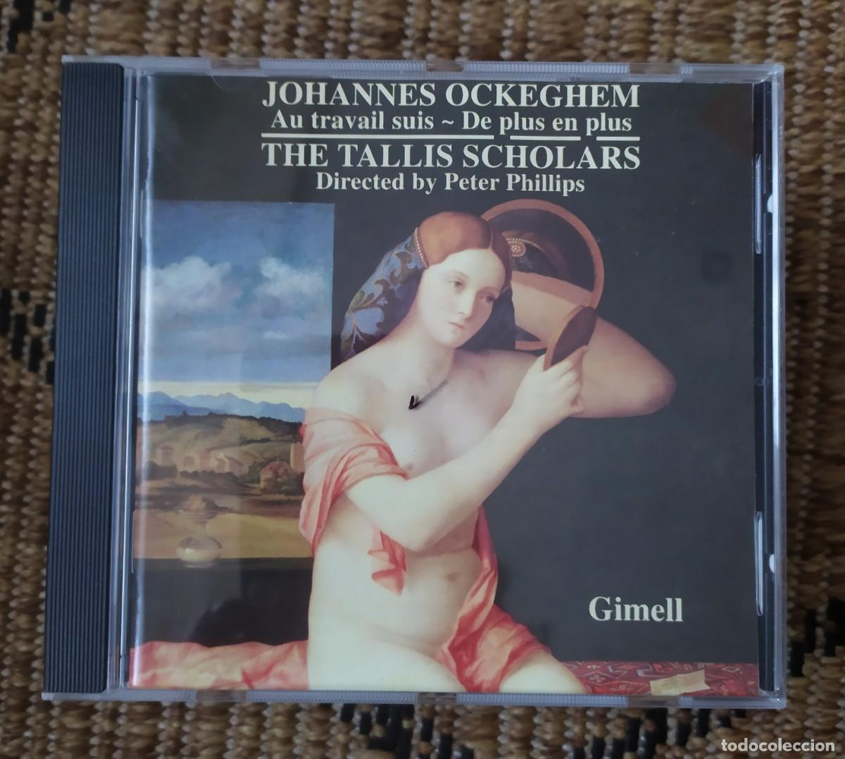 CDs de M&uacute;sica: CD JOHANNES OCKEGHEM - THE TALLIS SCHOLARS - PETER PHILLIPS