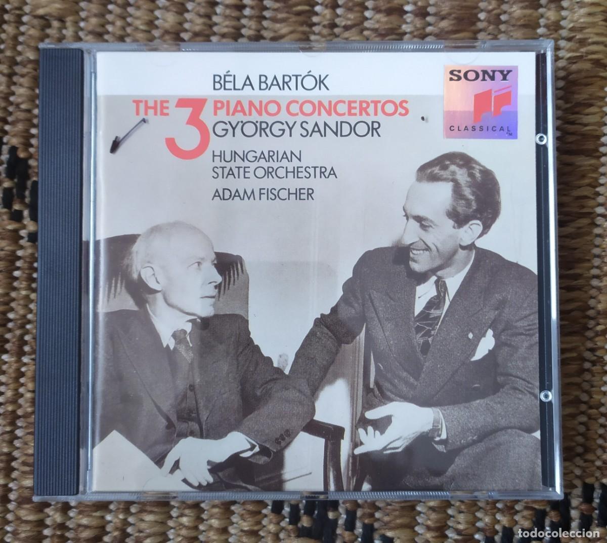 CDs de M&uacute;sica: CD BARTOK THE 3 PIANO CONCERTOS GYORGY SANDOR
