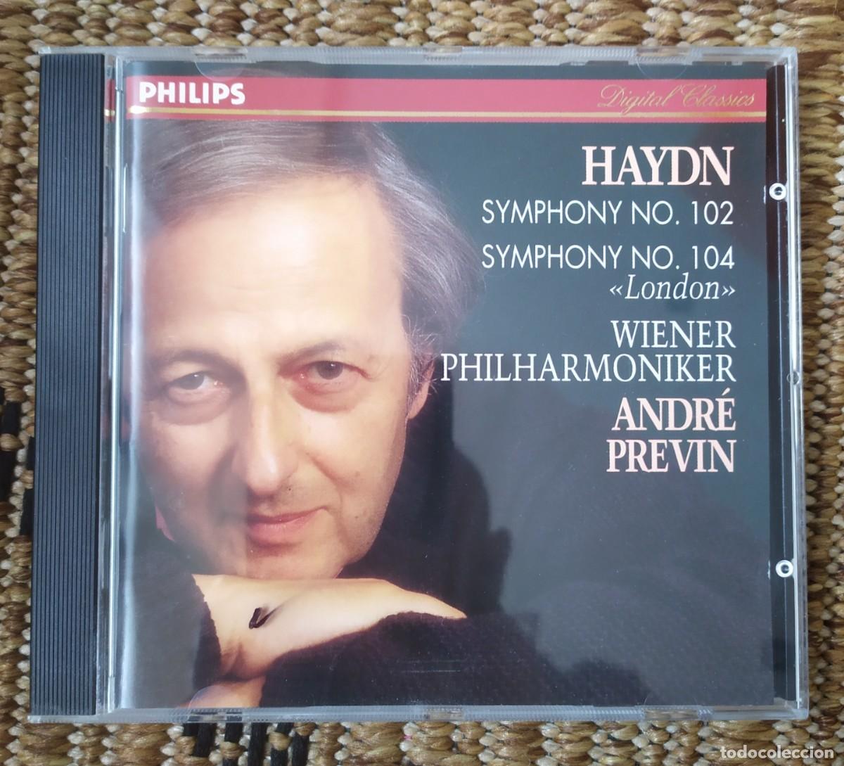CDs de M&uacute;sica: CD HAYDN SYMPHONY 102 - 104 ANDRE PREVIN