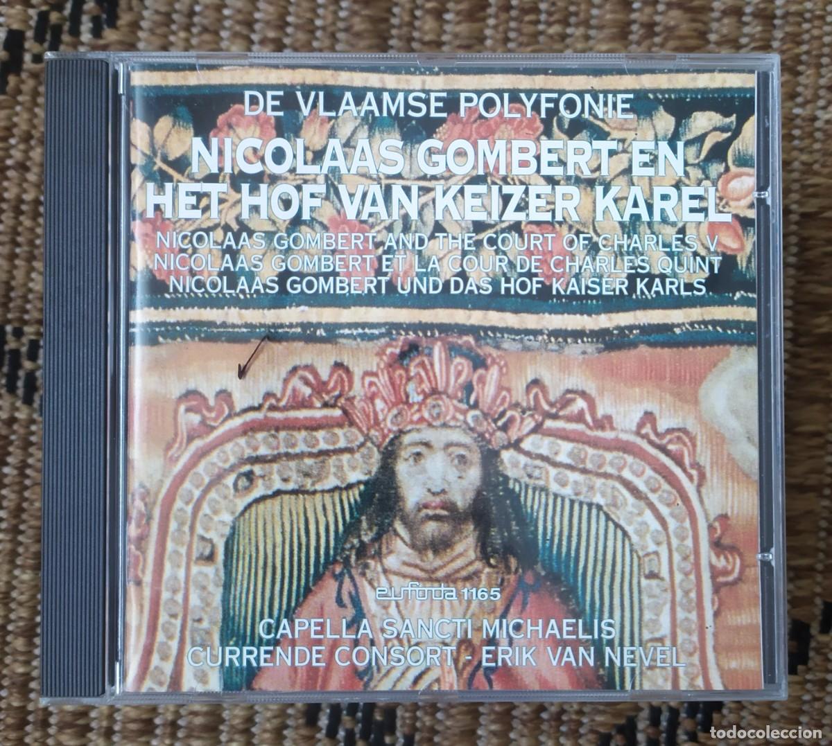 CDs de M&uacute;sica: CD DE VLAAMSE POLYFONIE NICOLAAS GOMBERT EN HET HOF VAN KEIZER KAREL