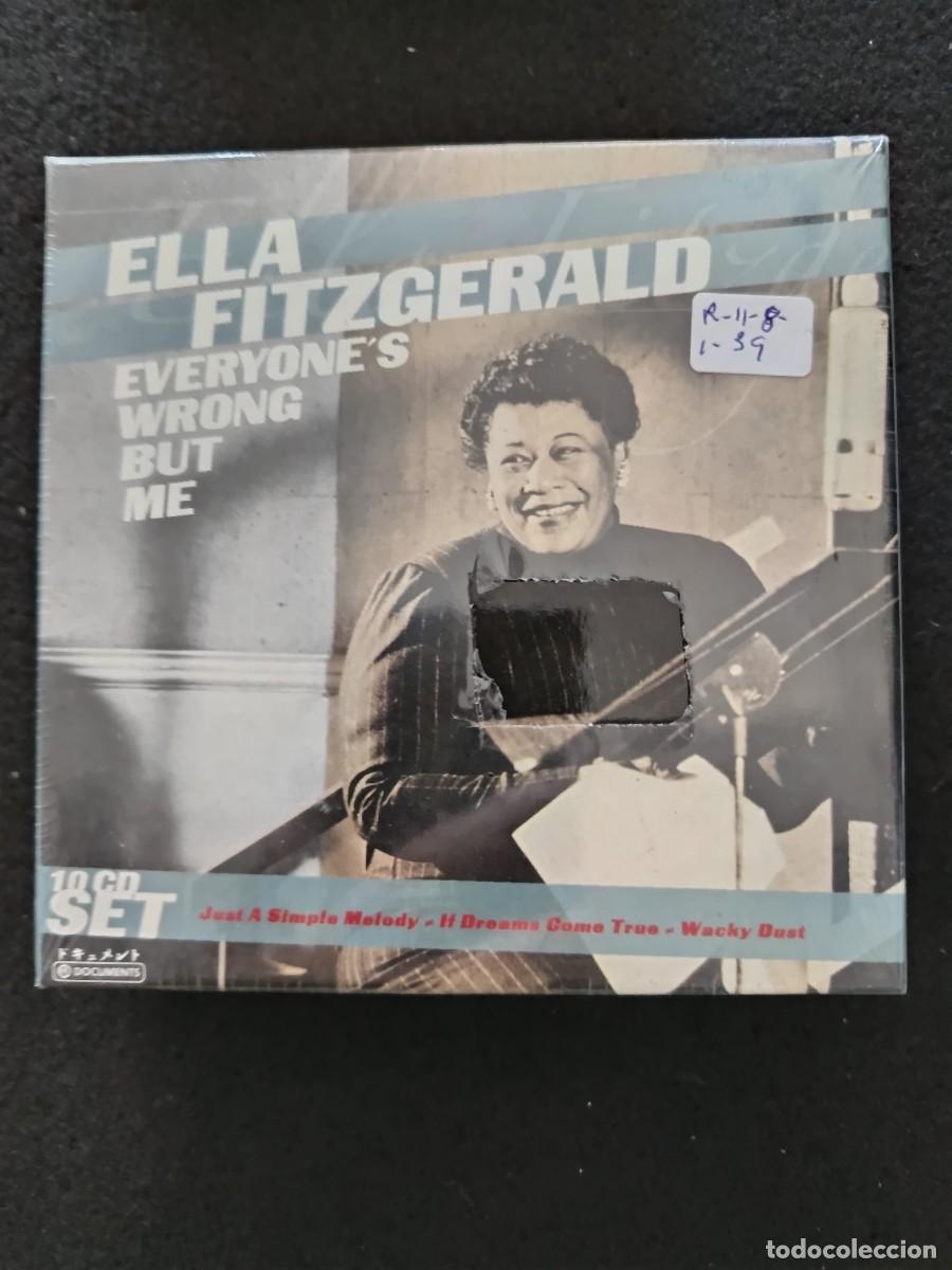 CDs de M&uacute;sica: 10 CD SET . ELLA FIZTGERALD. EVERYONE'S WRONG BUT ME. 10 CD SET
