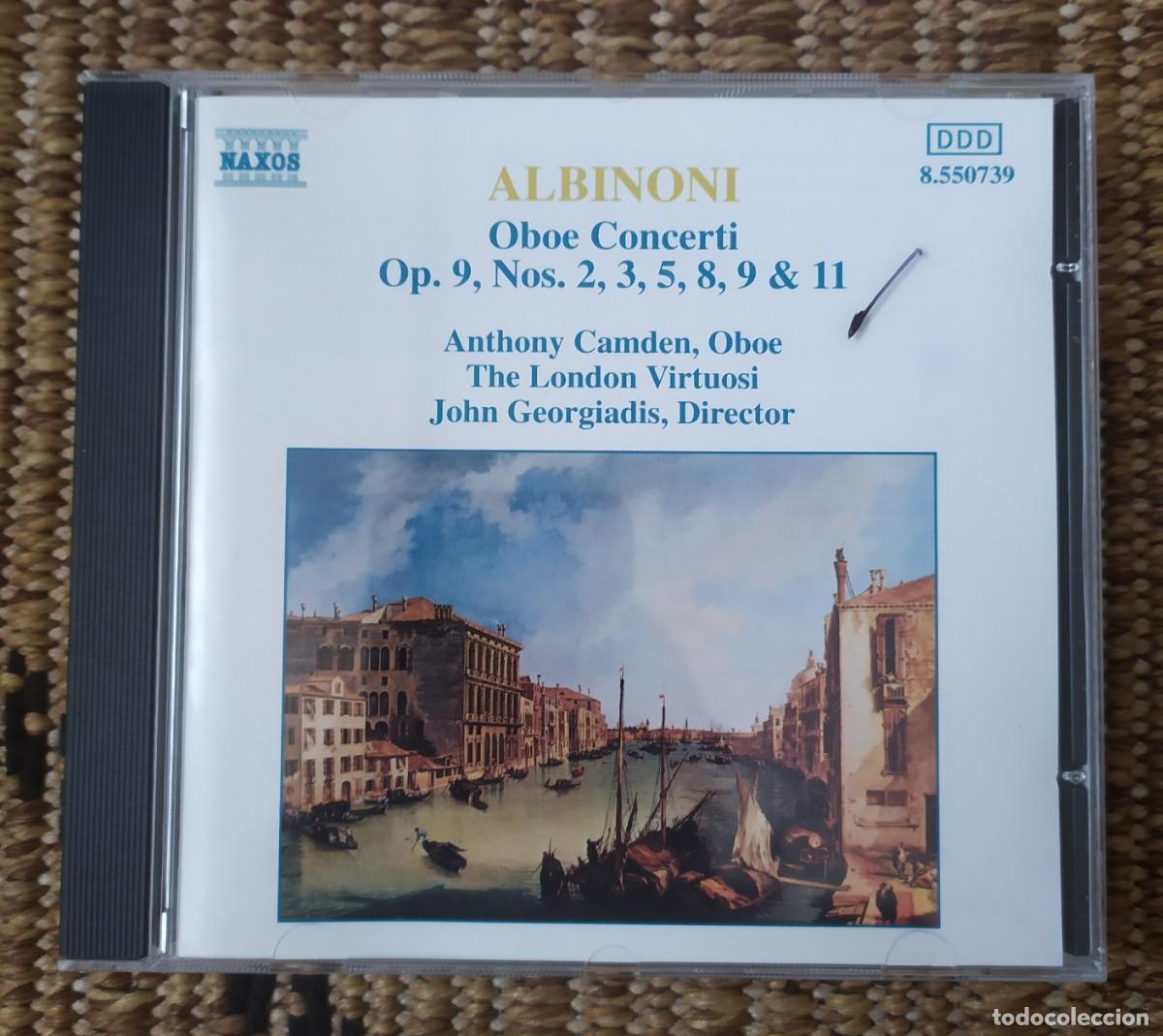 CDs de M&uacute;sica: CD ALBINONI OBOE CONCERTI OP. 9