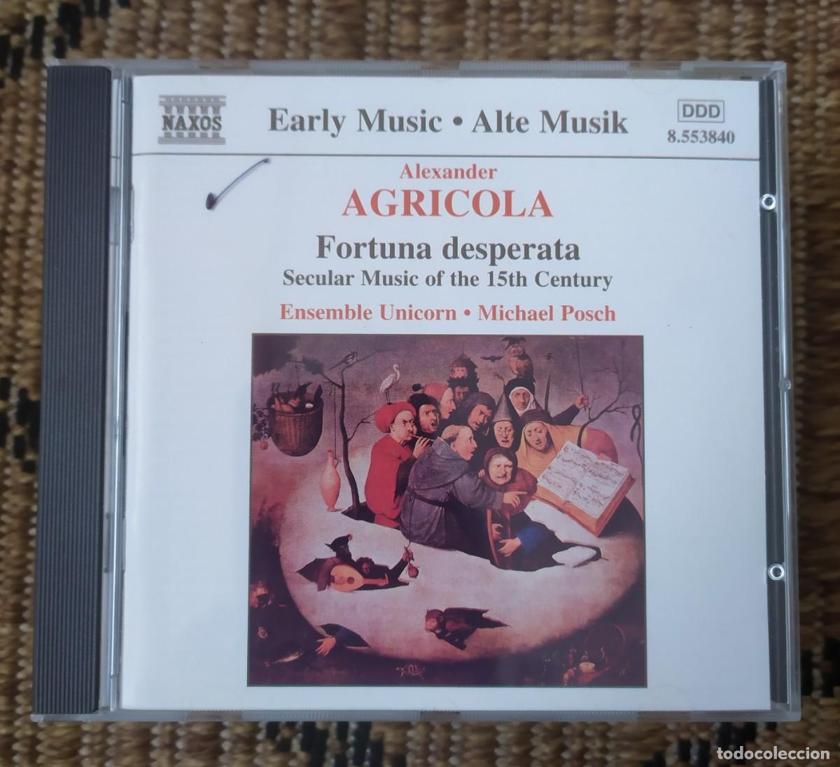 CDs de M&uacute;sica: CD ALEXANDER AGRICOLA FORTUNA DESPERATA