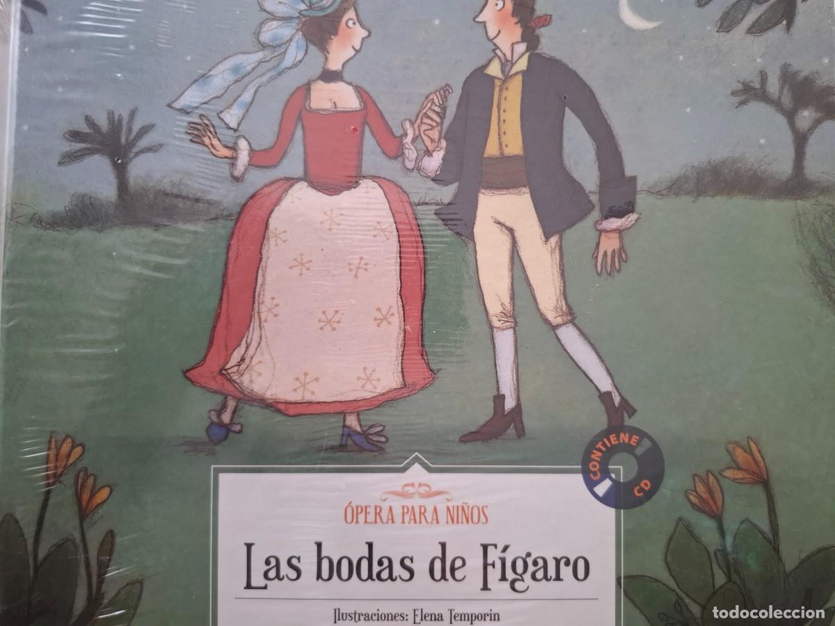 CDs de M&uacute;sica: las bodas de F&iacute;garo &oacute;pera para ni&ntilde;os contiene CD -precintado-