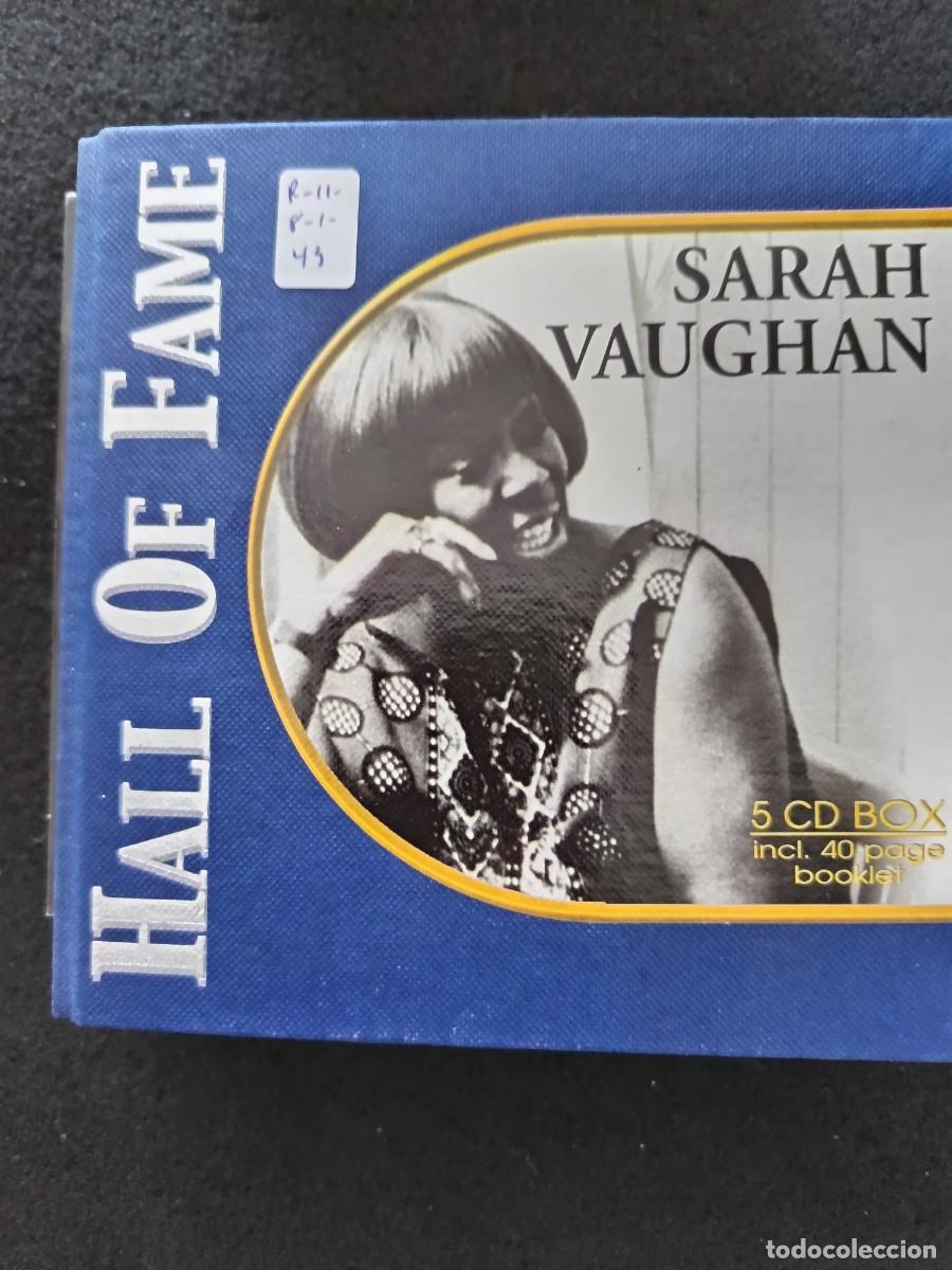 CD di Musica: 5 CD-BOX INCL. 40 PAGE BOOKLET. SARAH VAUGHAN. HALL OF FAME 5 CD