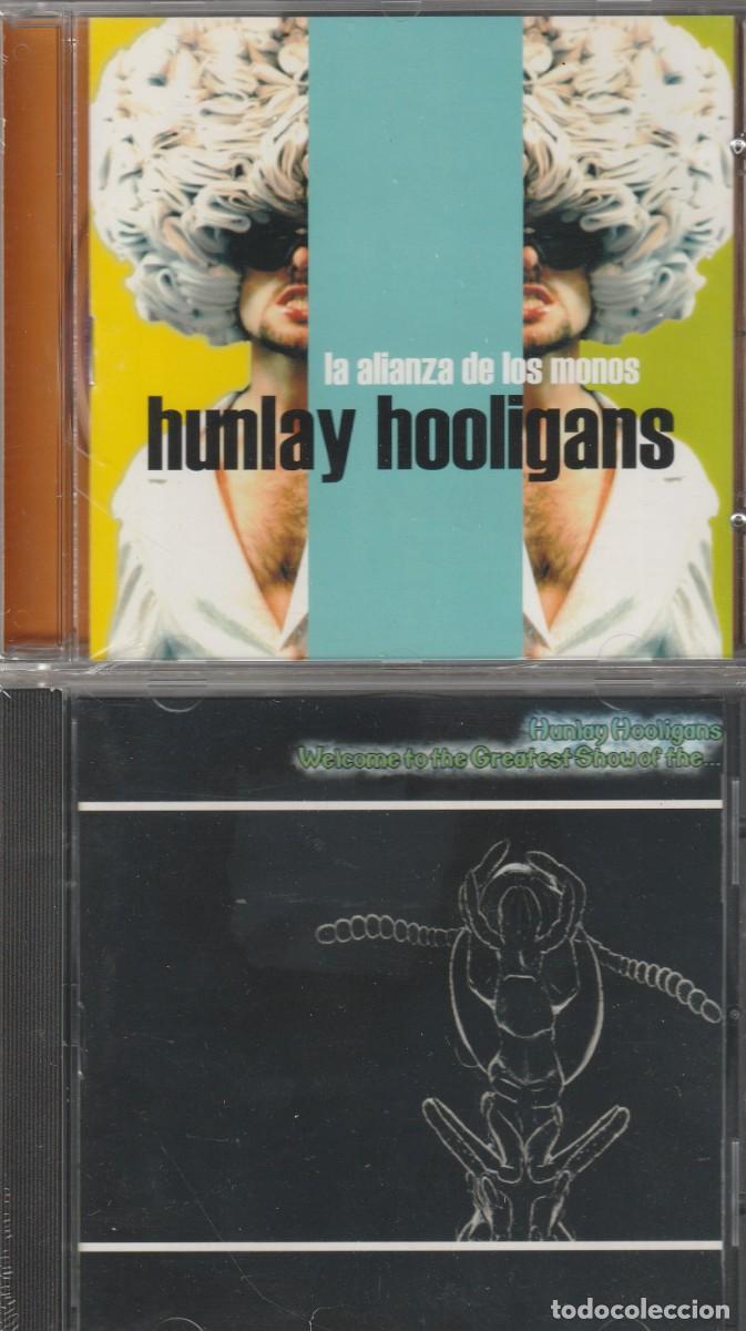 CDs de M&uacute;sica: HUNLAY HOOLIGANS - LA ALIANZA DE LOS MONOS + HUNLAY HOOLIGANS/WELCOME TO THE GREATEST SHOW OF THE
