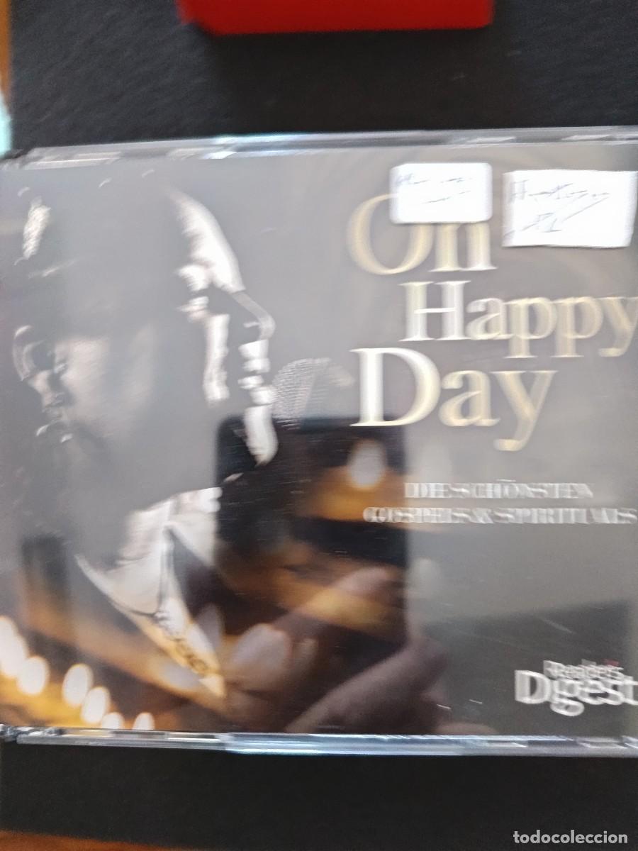 CDs de M&uacute;sica: 4 CD. OH HAPPY DAY. DIE SCH&Ouml;NSTEN GOSPELS & SPIRITUALS. READERS DIGEST. 4 CD