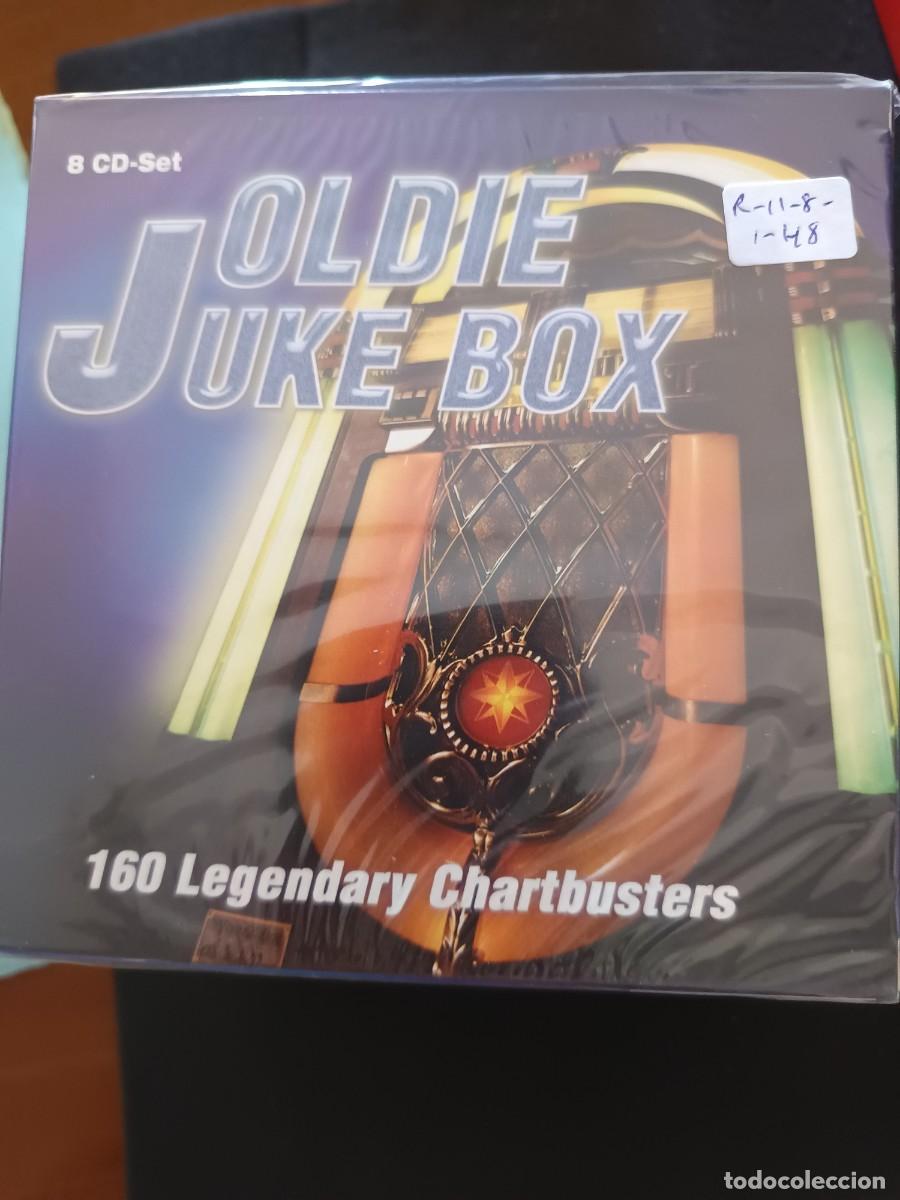 CDs de M&uacute;sica: 8 CD SET. OLDIE JUKE BOX. 160 LEGENDARY CHARTBUSTERS