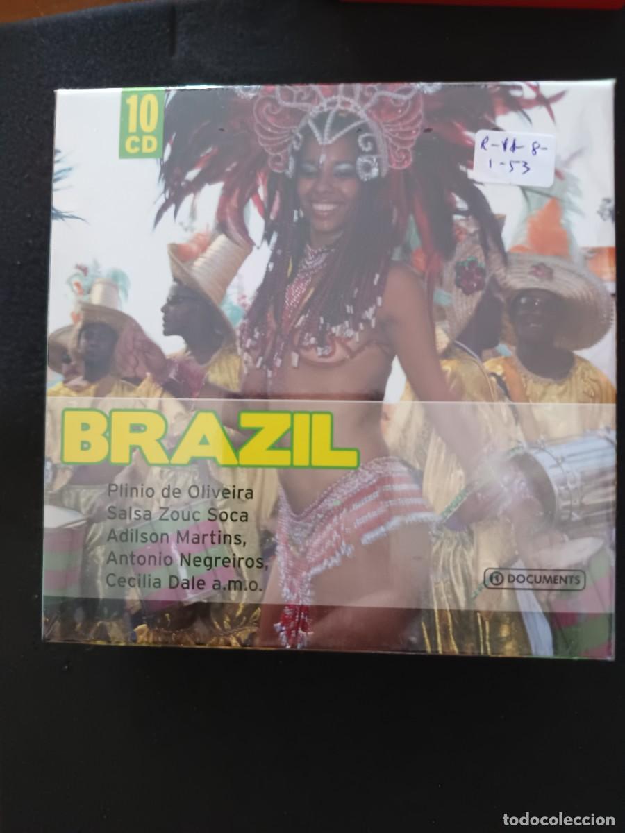 CDs de M&uacute;sica: 10 CD. BRAZIL. PLINIO DE OLIVEIRA, SALSA ZOUC SOCA, ADILSON MARTINS, ANTONIO NEGREIROS, CECILIA DAL