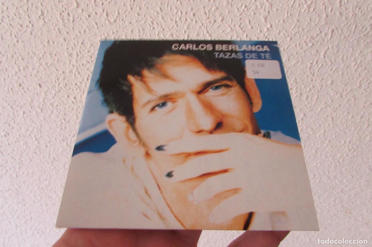 Music CDs: CARLOS BERLANGA - TAZAS DE TE ( CD SINGLE PROMO) ALASKA