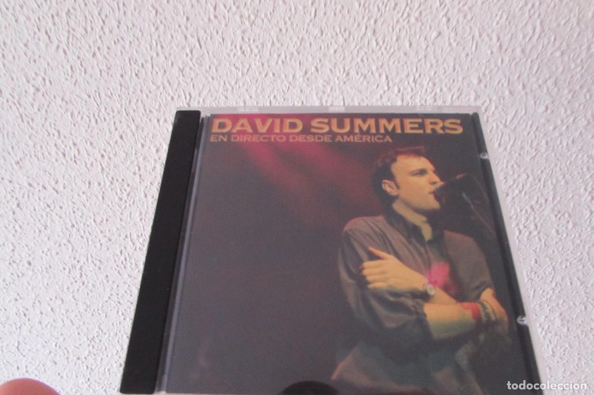 CDs de M&uacute;sica: DAVID SUMMERS EN DIRECTO DESDE AMERICA HOMBRES G