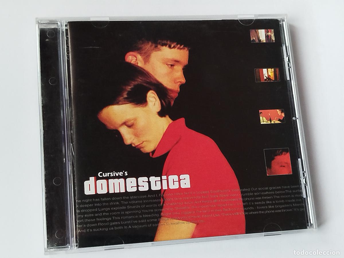 CDs de M&uacute;sica: Cursive-Domestica (CD Saddle Creek 2000) Emo, Indie Rock, Bright Eyes, Desaparecidos, Les Savy Fav
