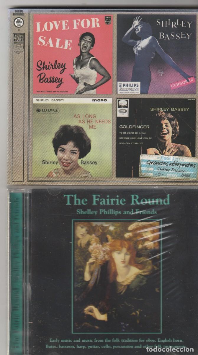 CDs de M&uacute;sica: CD-SHIRLEY BASSEY + CD -SHELLEY PHILLIPS AND FRIENDS -PRECINTADOS-