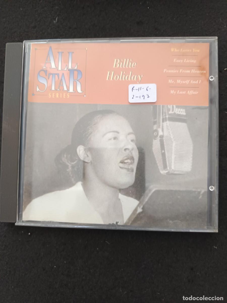 Music CDs: BILLIE HOLIDAY. WHO LOVES YOU. ALL STAR SERIES