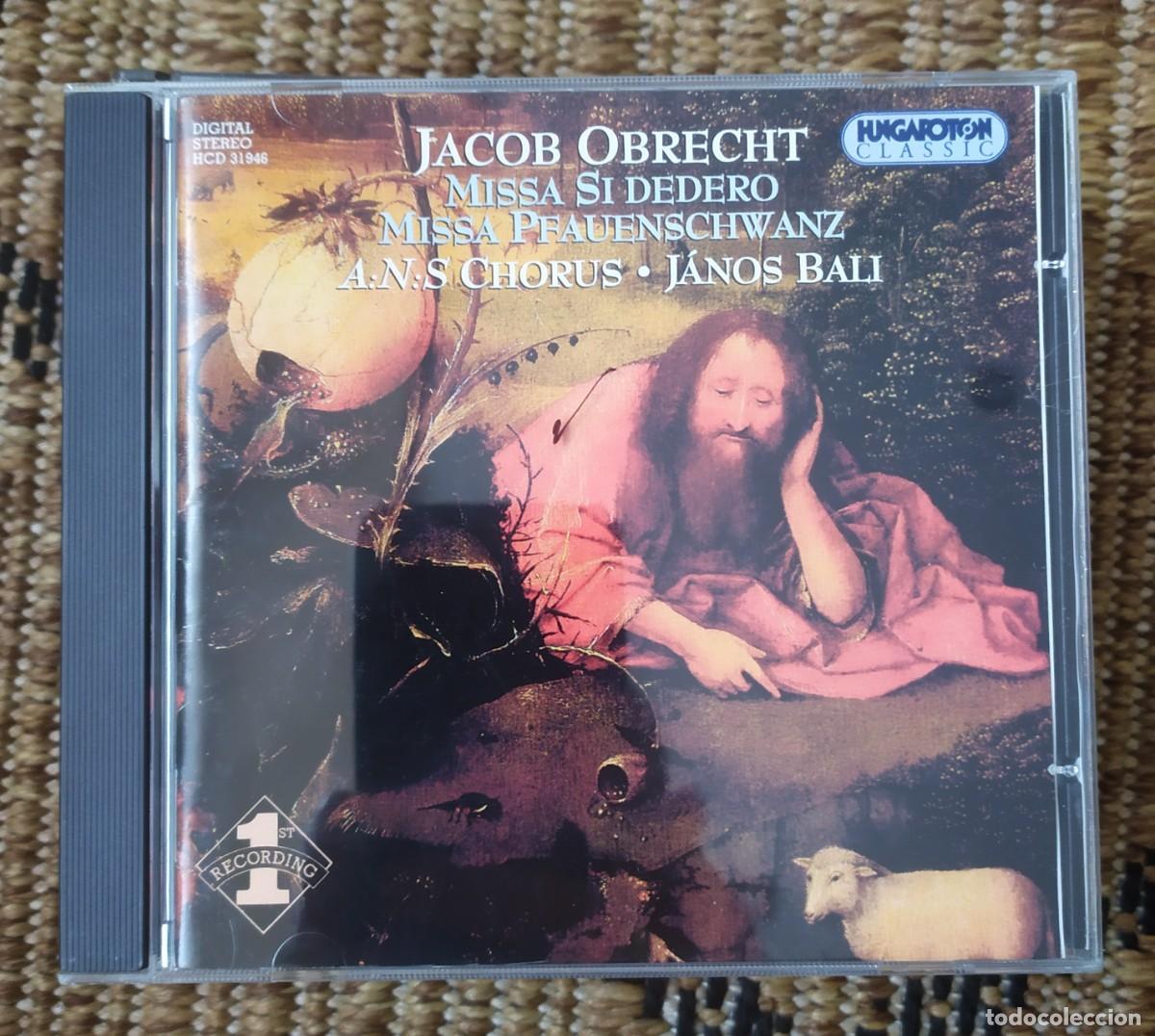 CDs de M&uacute;sica: CD JACOB OBRECHT MISSA SI DEDERO