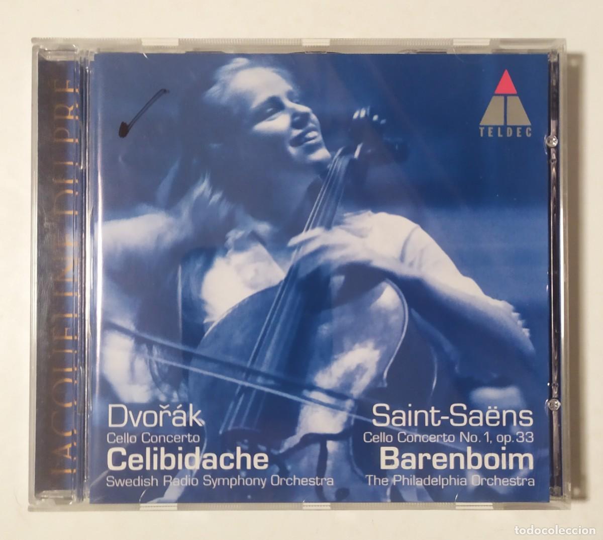 CDs de M&uacute;sica: CD DVORAK SAINT- SAENS - JACQUELINE DU PRE - CELLO CONCERTO
