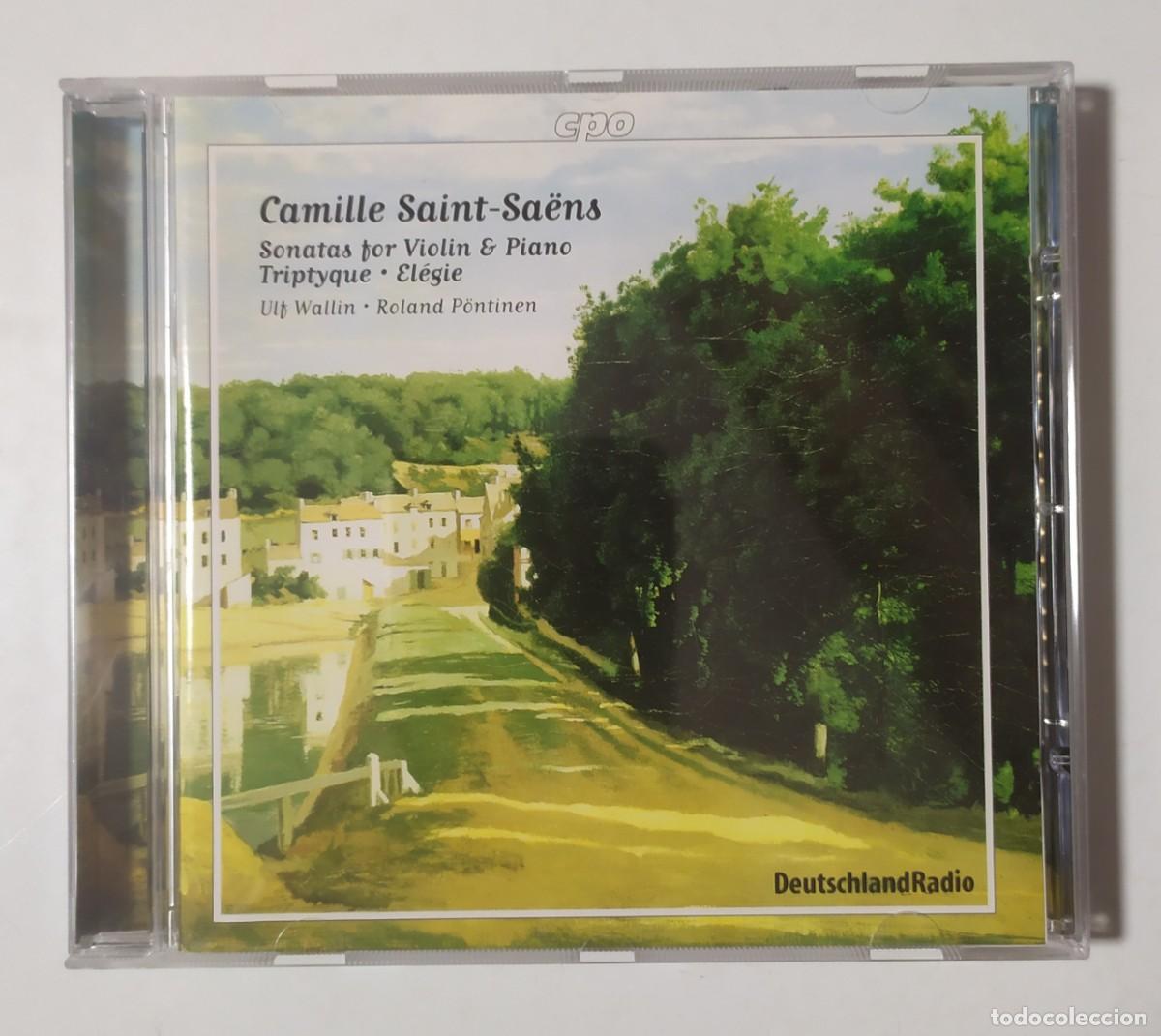 CDs de M&uacute;sica: CD CAMILLE SAINT-SAENS SONATAS POR VIOLIN Y PIANO