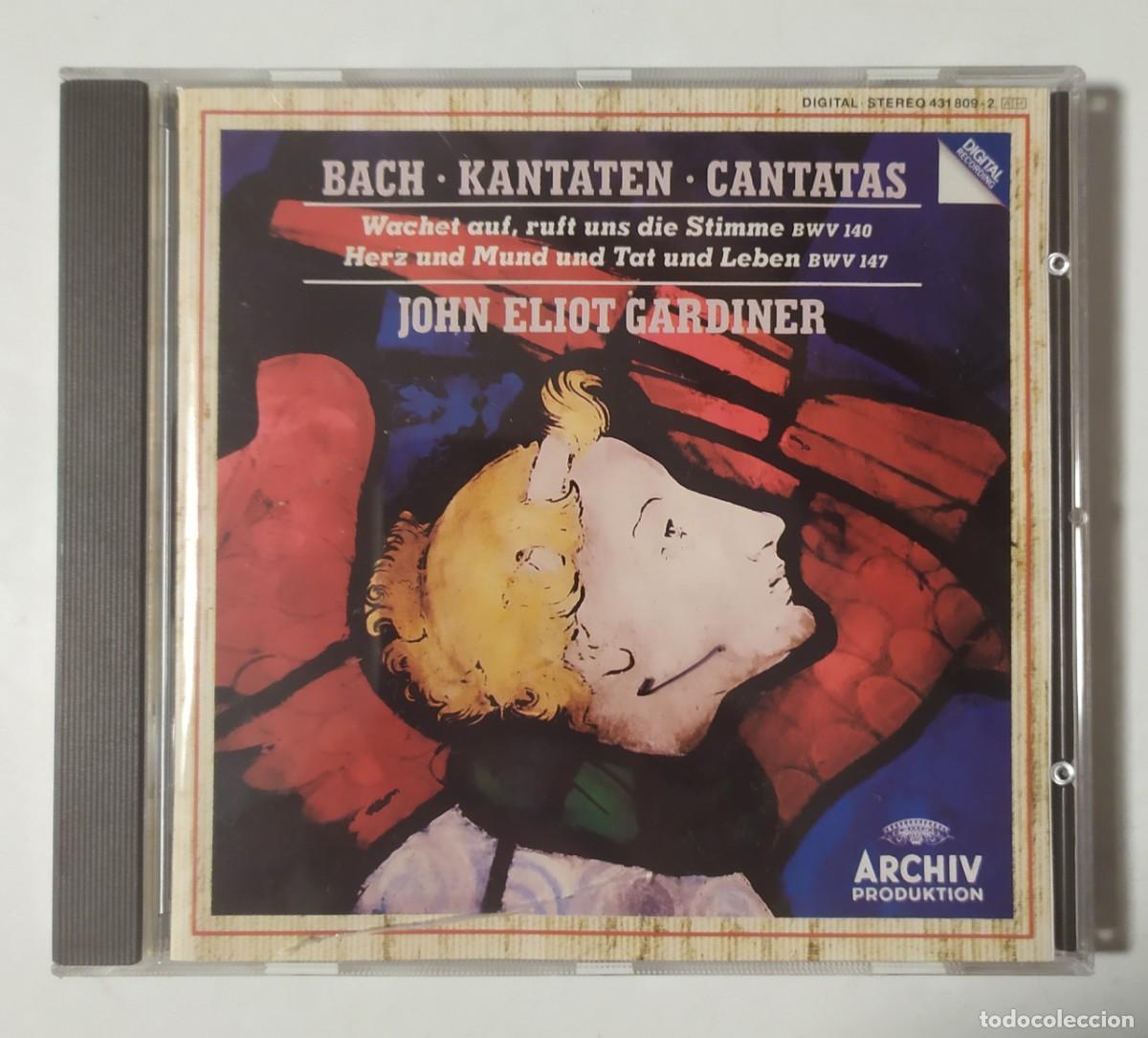 CDs de m&uacute;sica: BACH CANTATAS JOHN ELIOT GARDINER - Foto 1