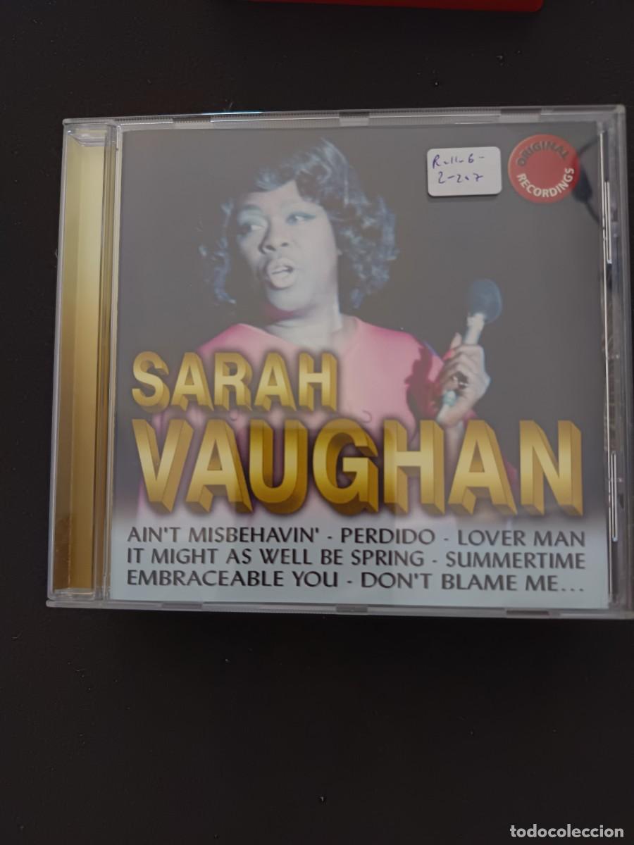 CD de M&uacute;sica: SARAH VAUGHAN. AIN'T MISBEHAVIN' / PERDIDO / LOMER MAN (Y OTRAS)