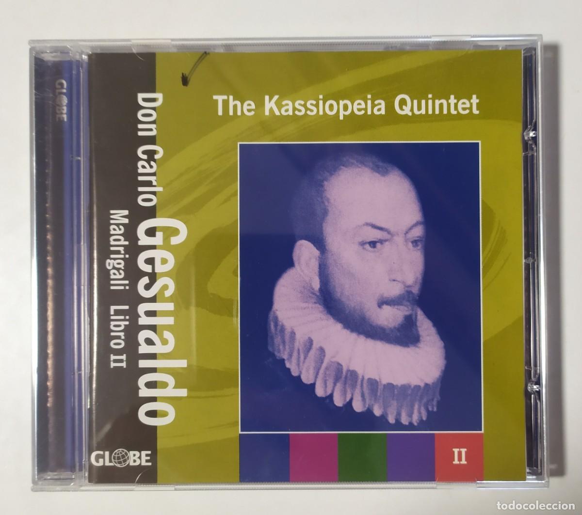 CDs de M&uacute;sica: CD DON CARLO GESUALDO MADRIGALI LIBRO II - THE KASSIOPEIA QUINTET
