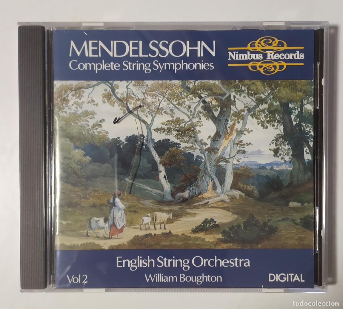 CDs de M&uacute;sica: CD MENDELSSOHN COMPLETE STRING SYMPHONIES