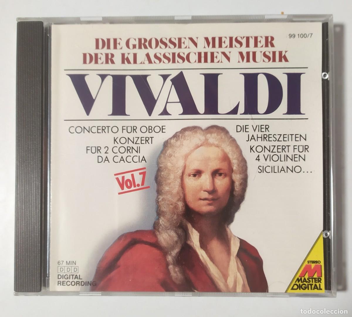 CDs de M&uacute;sica: CD MASTERS OF CLASSICAL MUSIC VOL.7 - VIVALDI