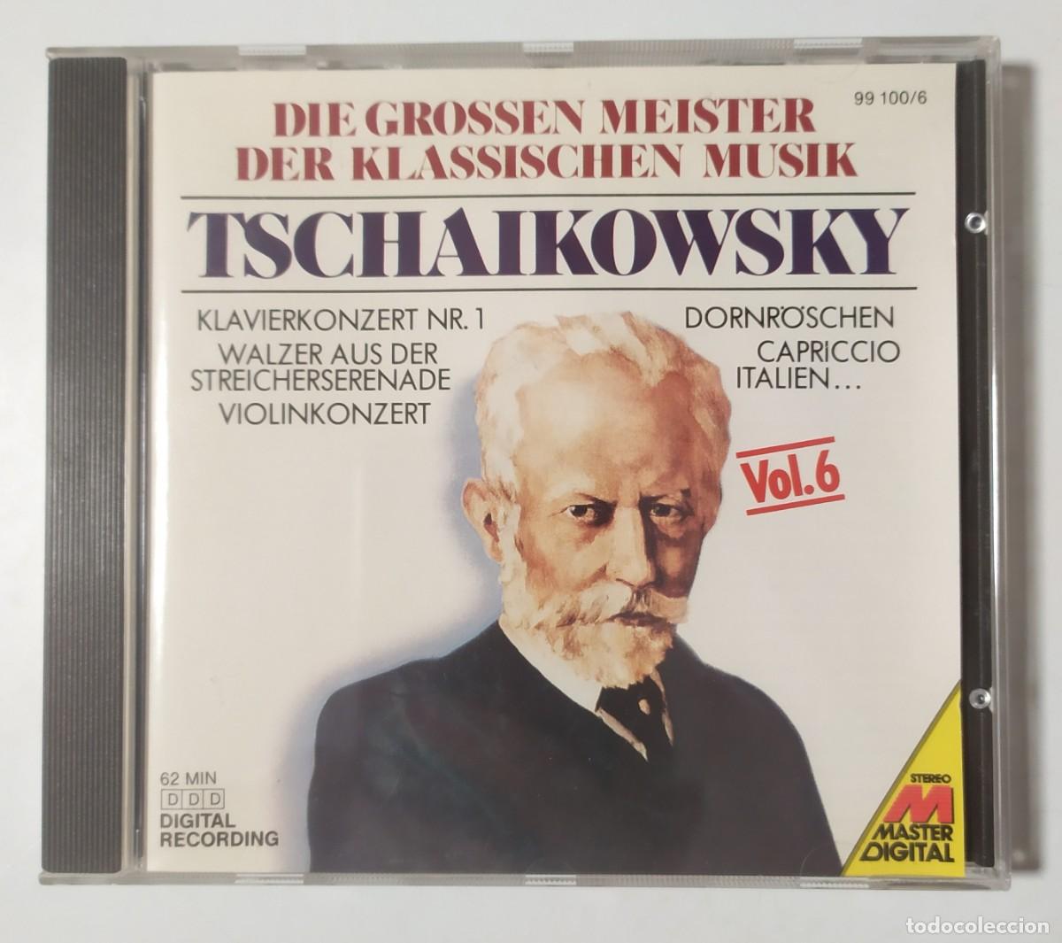 CDs de M&uacute;sica: CD MASTERS OF CLASSICAL MUSIC VOL.6 - TSCHAIKOWSKY