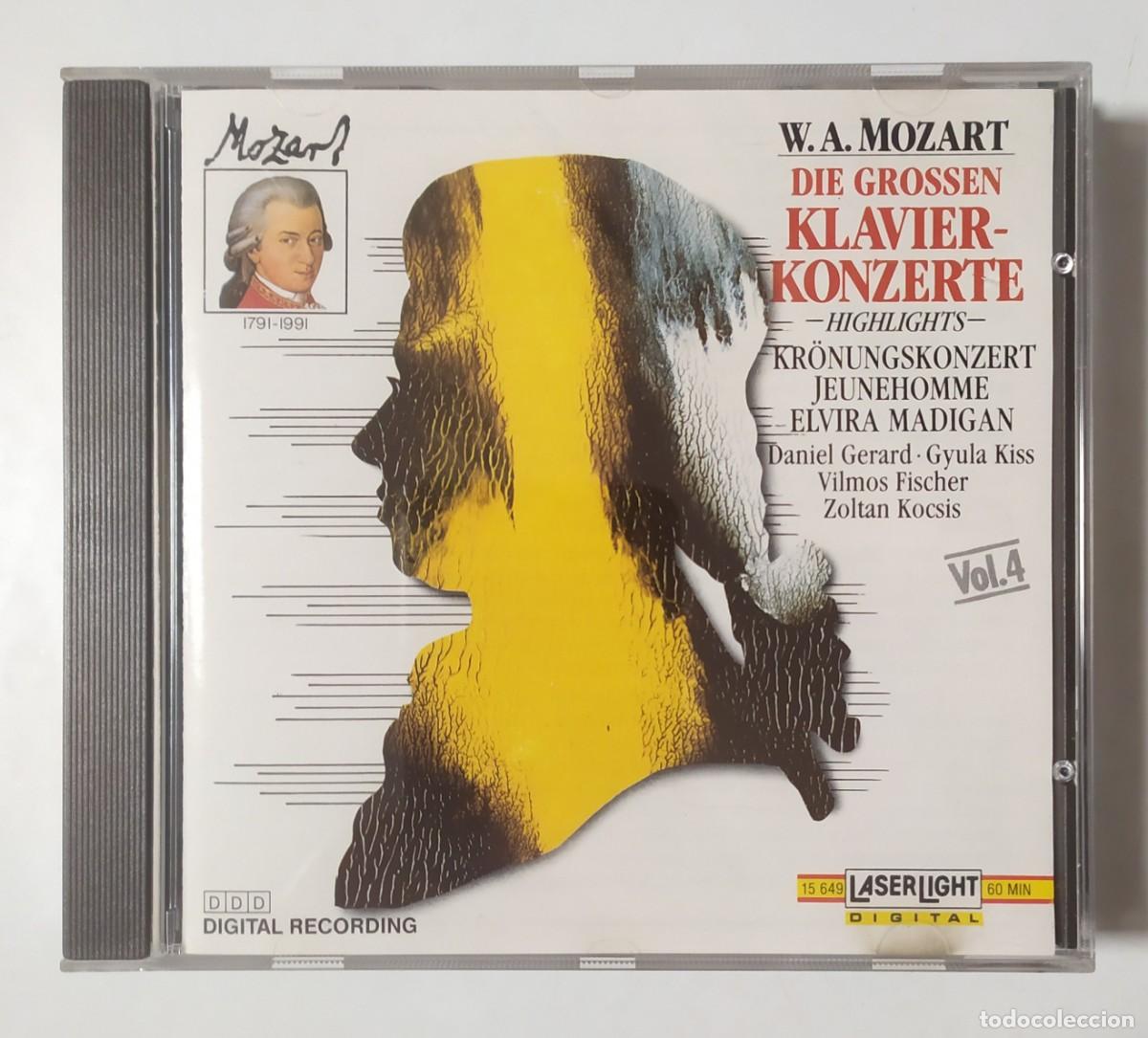 CDs de M&uacute;sica: CD MOZART DIE GROSSEN KLAVIER KONZERTE