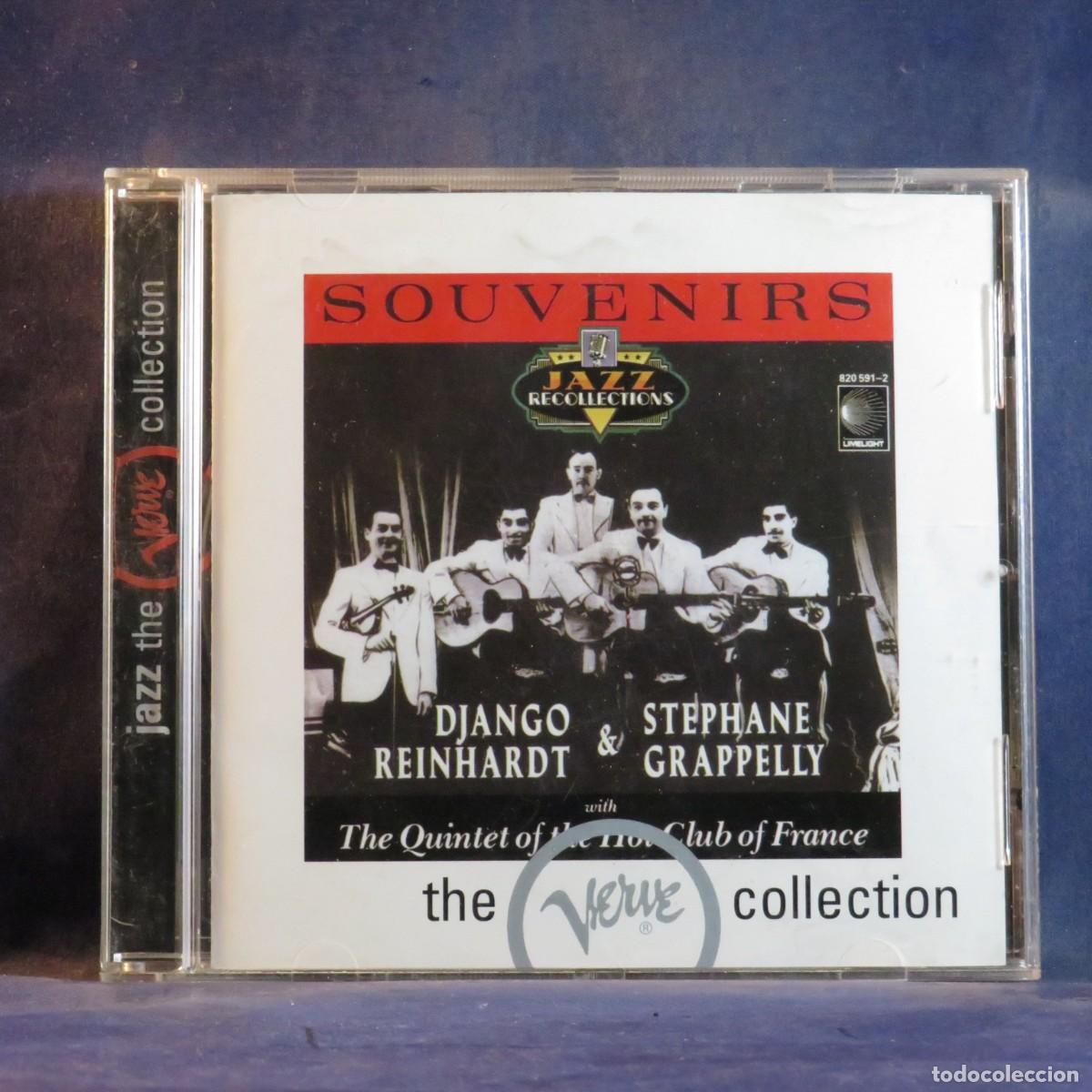 CDs de Musique: DJANGO REINHARDT & STEPHANE GRAPPELLY WITH THE QUINTET OF THE HOT CLUB OF FRANCE &ndash; SOUVENIRS - CD