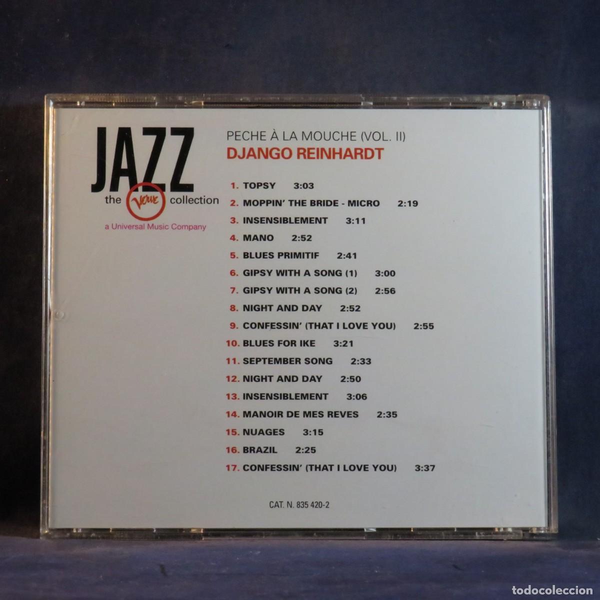 CDs de m&uacute;sica: DJANGO REINHARDT &ndash; P&Ecirc;CHE &Agrave; LA MOUCHE - CD - Foto 2