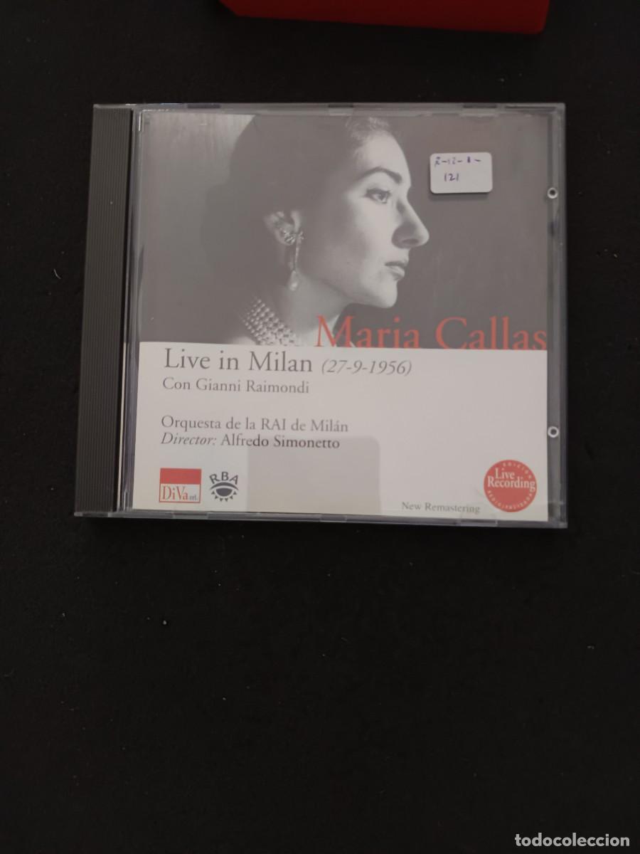 CDs de M&uacute;sica: MARIA CALLAS LIVE IN MILAN CON GIANNI RAIMONDI. ORQUESTA DE LA RAI. 27-9-1956. DIR.: ALFREDO SIMONET