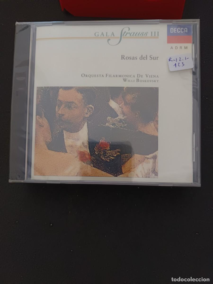 CDs de M&uacute;sica: GALA STRAUSS III. ROSAS DEL SUR. DIR.: WILLI BOSKOVSKY. ORQUESTA FILARM&Oacute;NIOCA DE VIENA