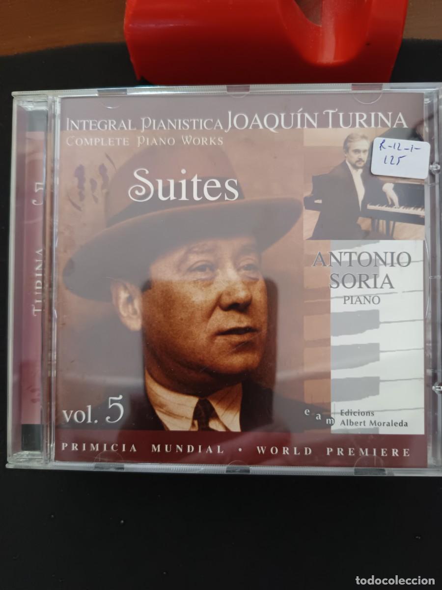 CDs de M&uacute;sica: INTEGRAL PIAN&Iacute;STICA JOAQU&Iacute;N TURINA. COMPLETE PIANO WORKS. PIANO: ANTONIO SORIA. VOL. 5. PRIMICIA MUN