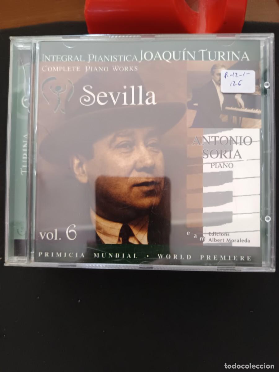 CDs de M&uacute;sica: INTEGRAL PIAN&Iacute;STICA JOAQU&Iacute;N TURINA. COMPLETE PIANO WORKS. PIANO: ANTONIO SORIA. VOL. 6. PRIMICIA MUN