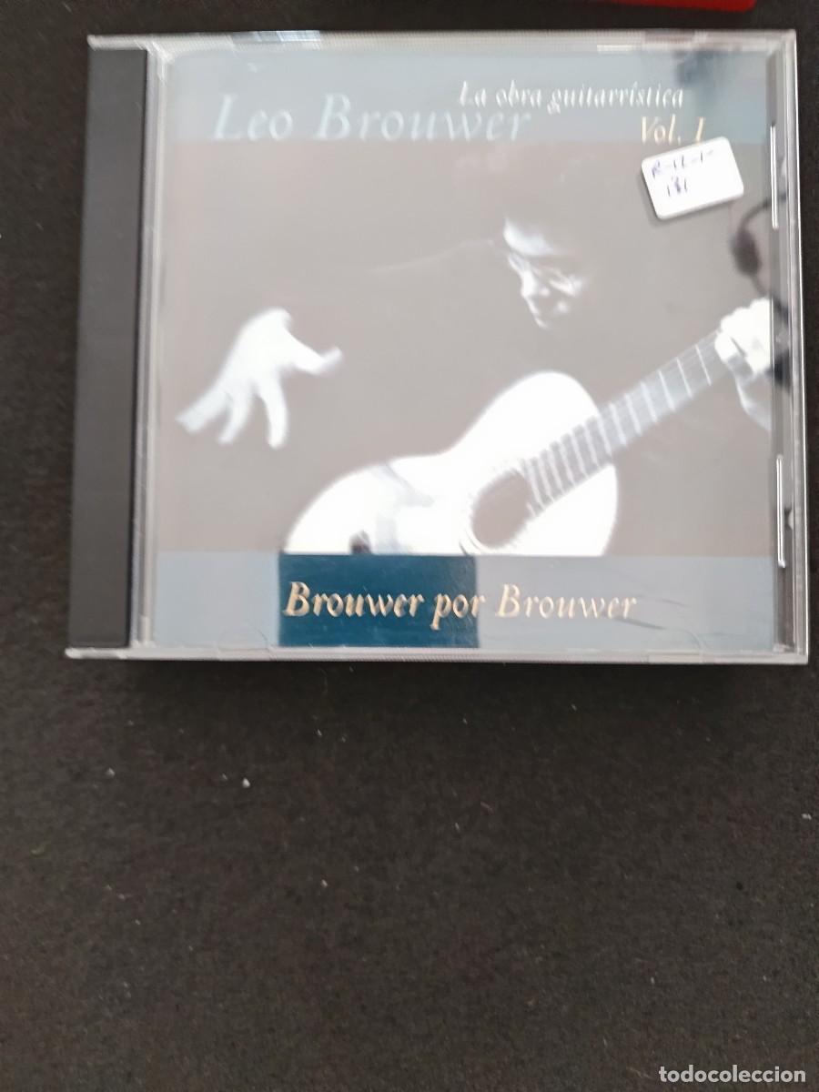 CDs de M&uacute;sica: LEO BROUWER. LA OBRA GUITARR&Iacute;STICA, VOL. I. BROUWER POR BROUWER