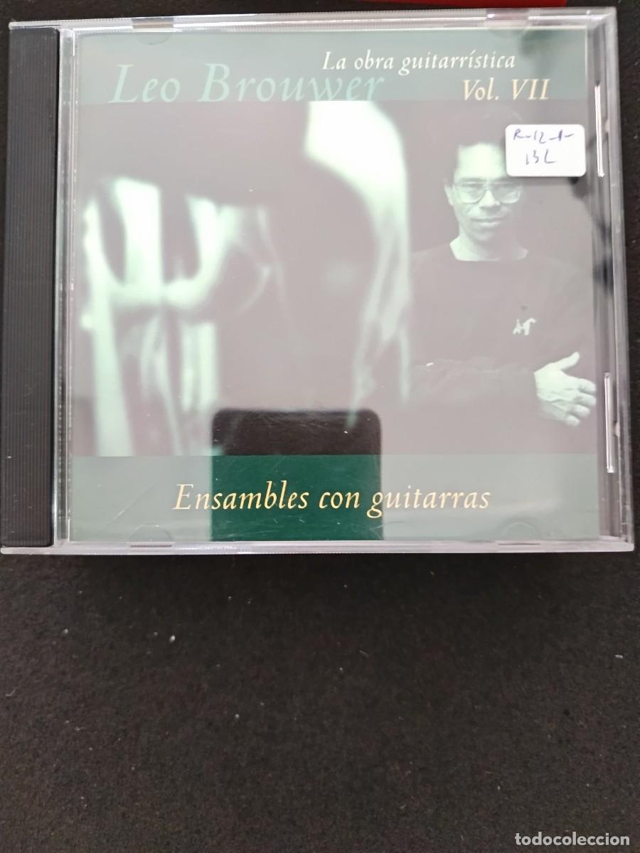 CDs de M&uacute;sica: LEO BROUWER. LA OBRA GUITARR&Iacute;STICA, VOL. VII. BROUWER POR BROUWER