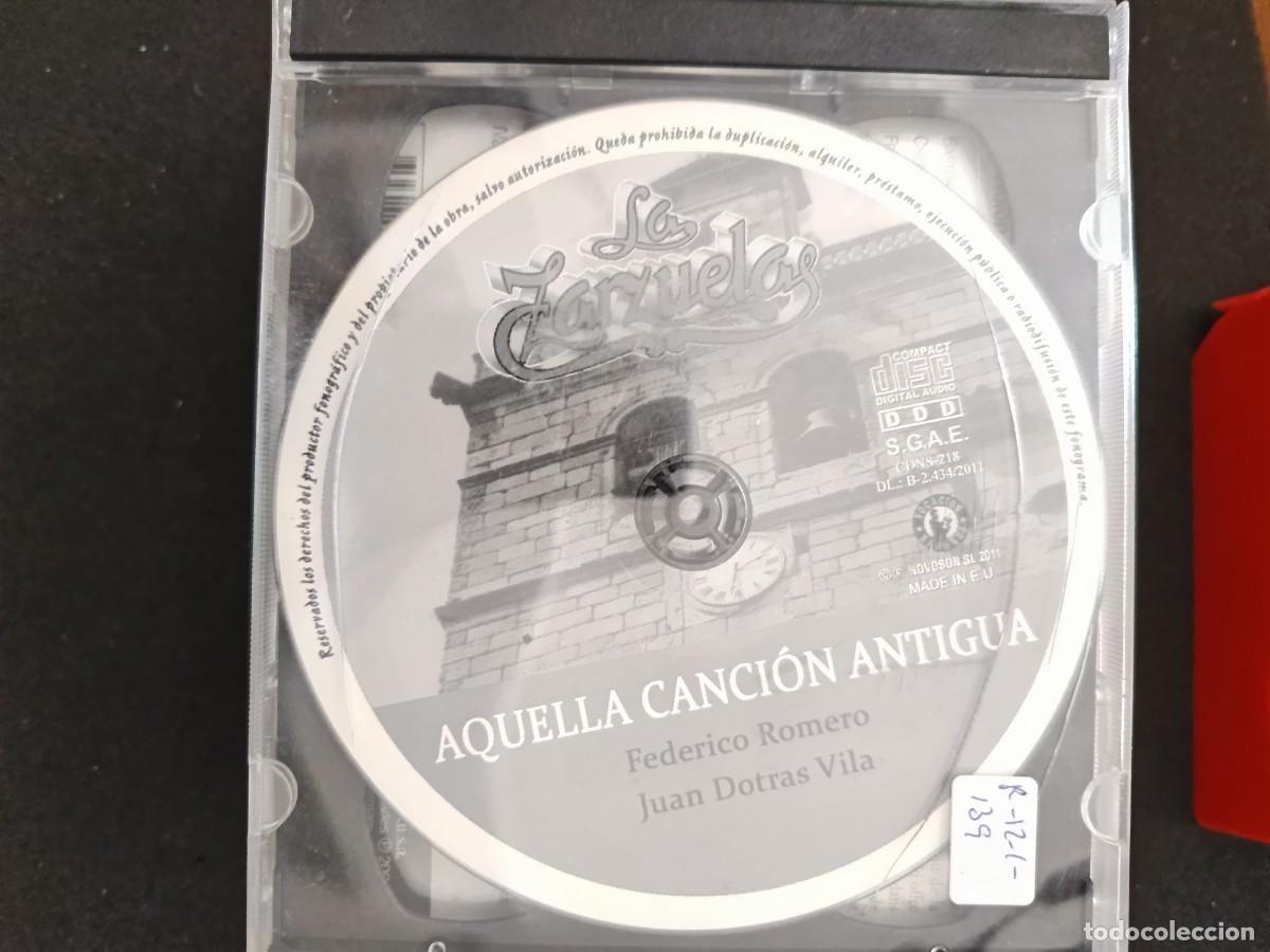 CDs de M&uacute;sica: AQUELLA CANCION ANTIGUA. FEDERICO ROMERO, JUAN DOTRAS VILA (LAS ZARZUELAS)