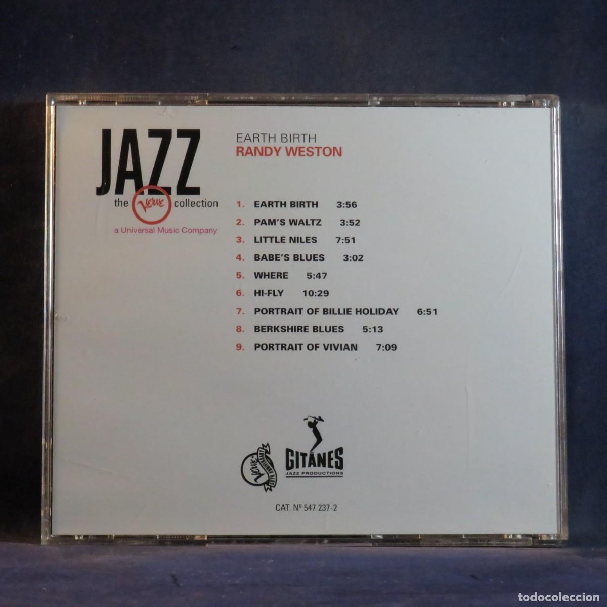 CDs de m&uacute;sica: RANDY WESTON &ndash; EARTH BIRTH - CD - Foto 2