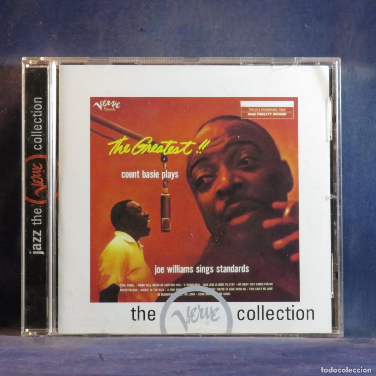 CDs de M&uacute;sica: COUNT BASIE, JOE WILLIAMS &ndash; THE GREATEST! COUNT BASIE PLAYS...JOE WILLIAMS SINGS STANDARDS - CD