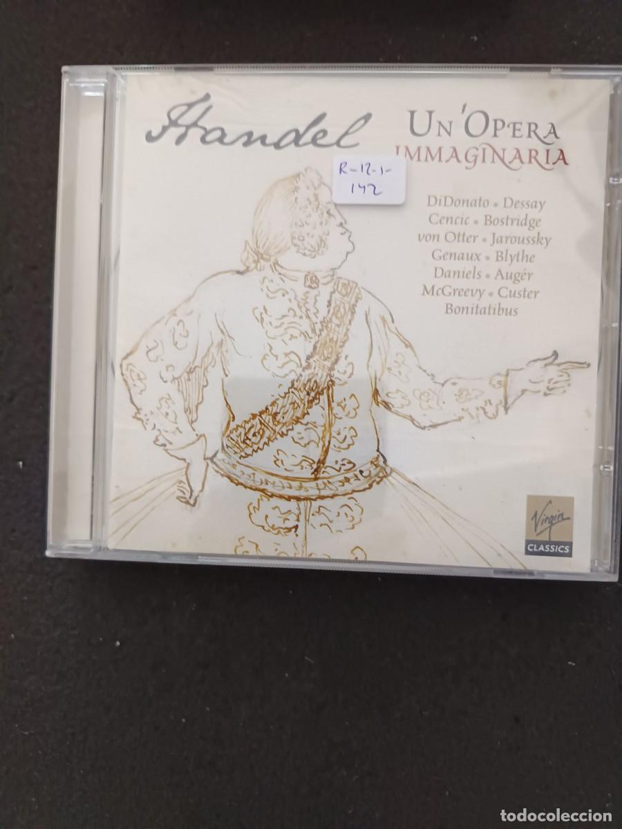 CDs de M&uacute;sica: H&Auml;NDEL: UN'OPERA IMMAGINARIA; INT&Eacute;RP.: DIDINATO, DESSAY,CENCIC, BOSTRIDGE, VON OTTER, JAROUSSKY
