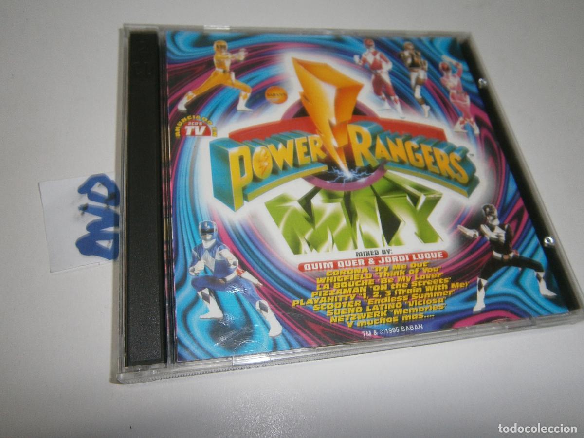 CDs de M&uacute;sica: ANTIGUO CD - POWER RANGERS MIX