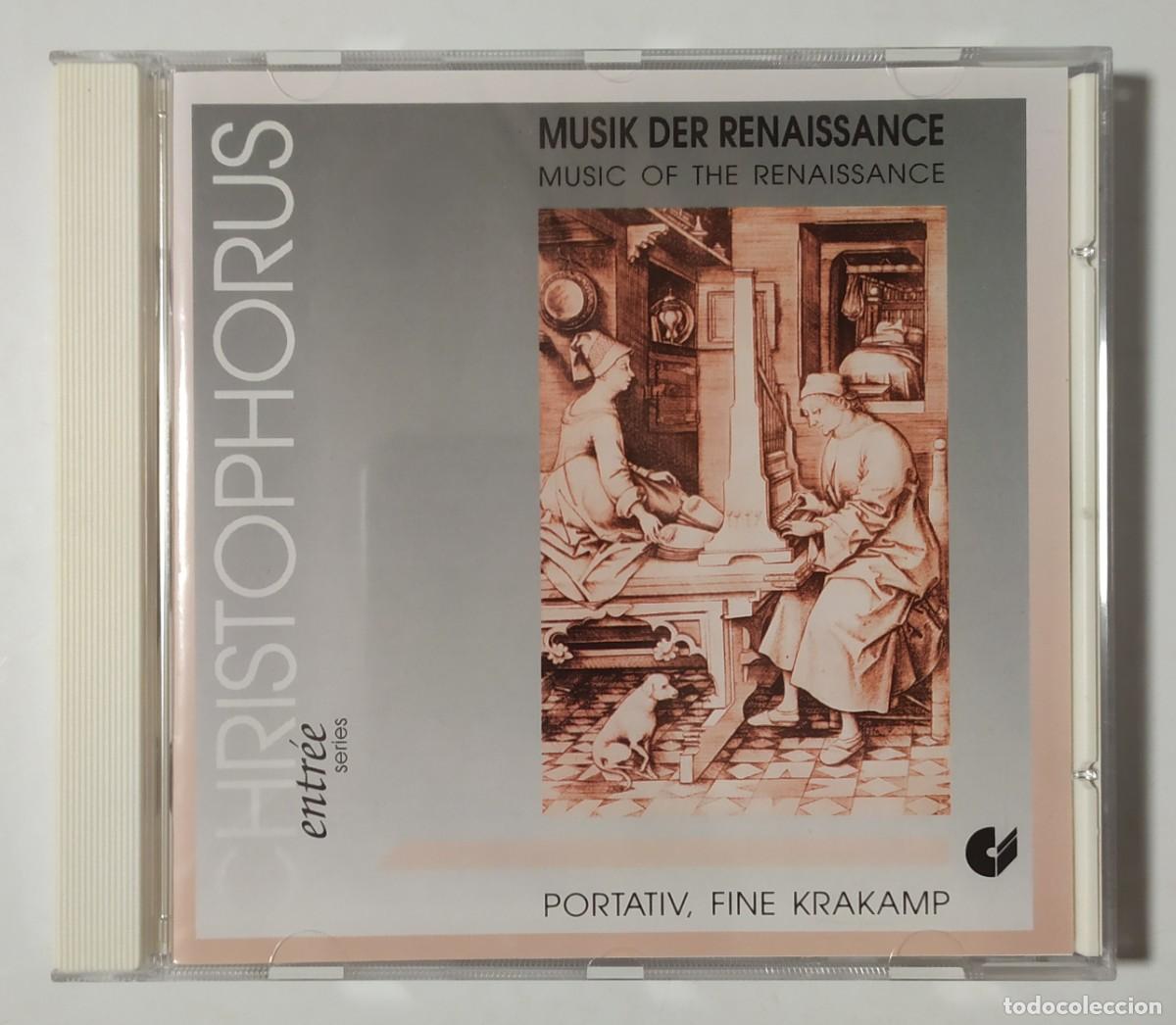CDs de M&uacute;sica: CD CHRISTOPHORUS MUSIK DER RENAISSANCE