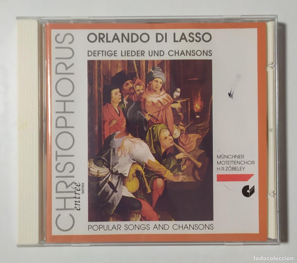 CDs de M&uacute;sica: CD CHRISTOPHORUS ORLANDO DI LASSO