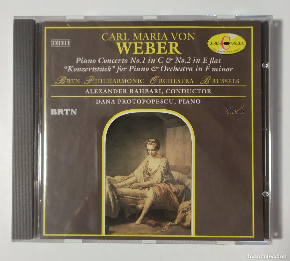 CDs de M&uacute;sica: CD CARL MARIA VON WEBER PIANO CONCERTO