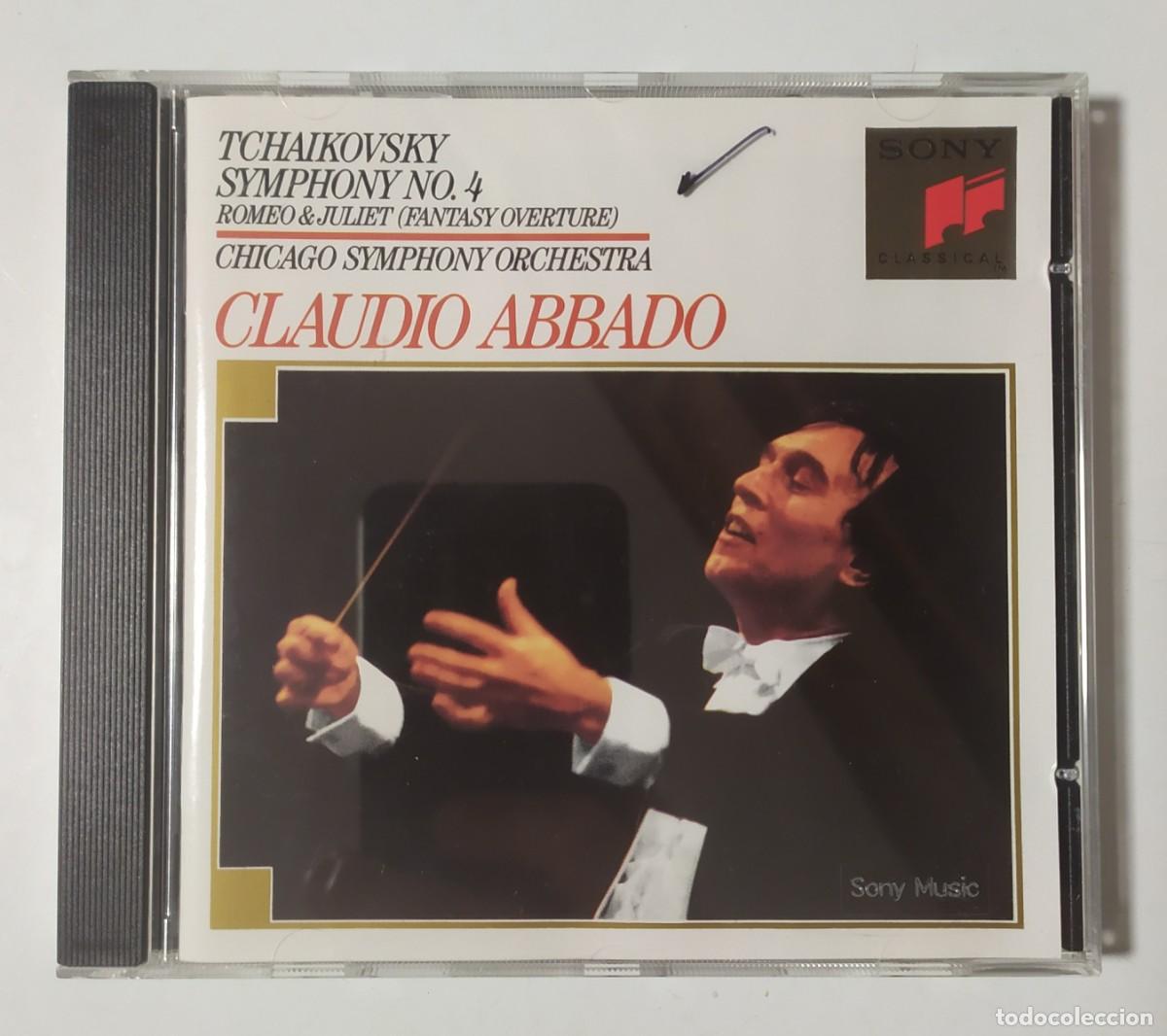 CDs de m&uacute;sica: CD TCHAIKOVSKY SYMPHONY 4 CLAUDIO ABBADO - Foto 1